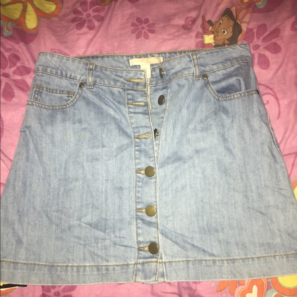Jean skirt , price negotiable